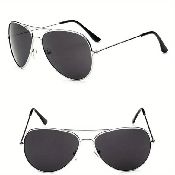 Sunglasses Aviato Designer Shades Retro Top Gun Vacation Unisex Trendy Stylish - Picture 2 of 3